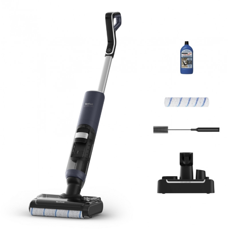 Вертикальный пылесос моющий Tefal X-Clean 5 Pro