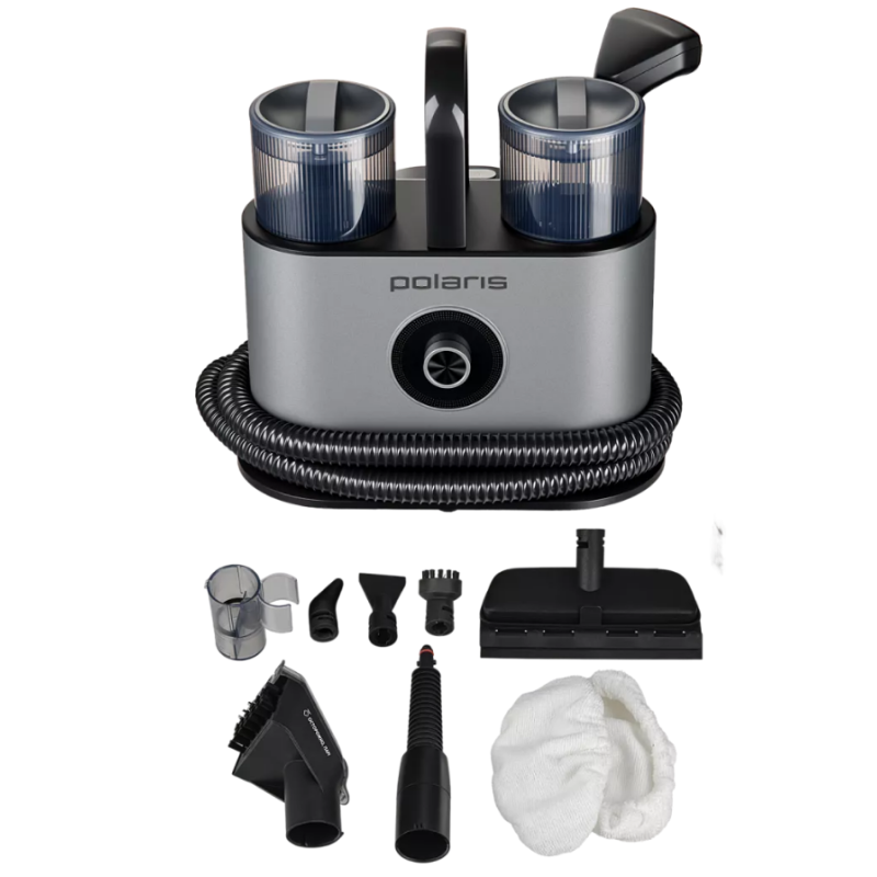Моющий пылесос Polaris PCW 1445 Steam Clean Pro (black)