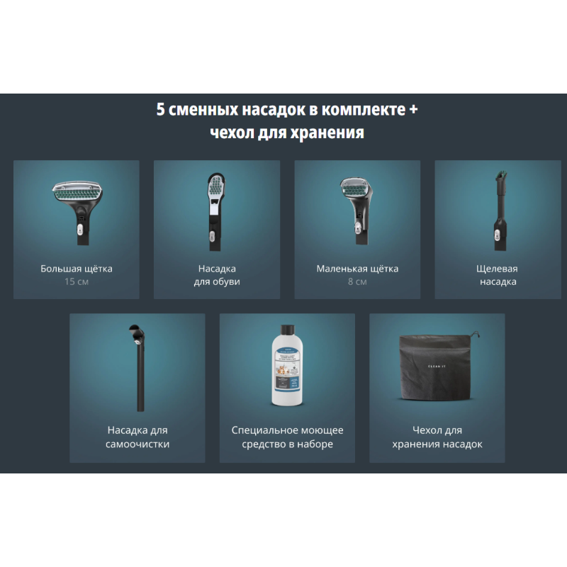 Моющий пылесос Tefal Clean It IZ5020F0